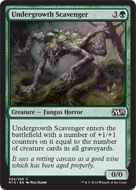 Magic 2015 204/269 Undergrowth Scavenger