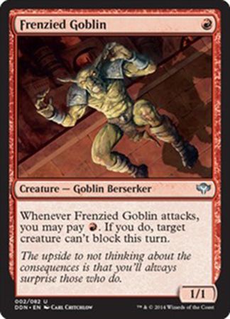 Duel Decks: Speed vs. Cunning 002/082 Frenzied Goblin