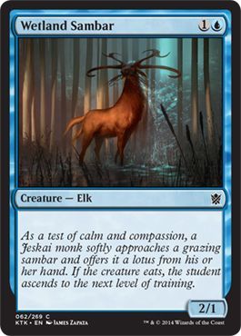 Khans of Tarkir 062/269 Wetland Sambar