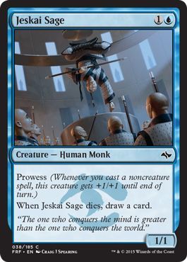 Fate Reforged 038/185 Jeskai Sage