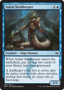 Fate Reforged 053/185 Sultai Skullkeeper