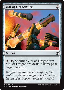 Dragons of Tarkir 247/264 Vial of Dragonfire