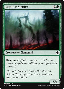 Dragons of Tarkir 179/264 Conifer Strider