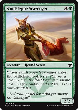 Dragons of Tarkir 200/264 Sandsteppe Scavenger