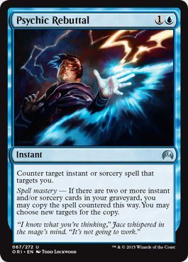 Magic Origins 067/272 Psychic Rebuttal