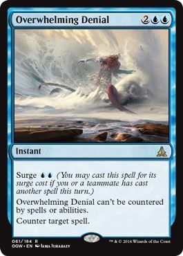 Oath of the Gatewatch 061/184 Overwhelming Denial