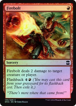 Eternal Masters 130/249 Firebolt (Foil)