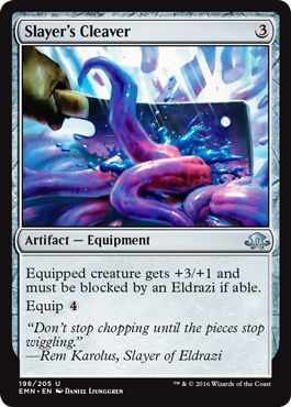 Eldritch Moon 198/205 Slayer's Cleaver