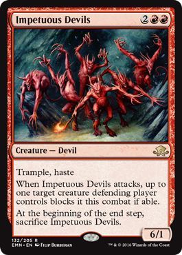 Eldritch Moon 132/205 Impetuous Devils