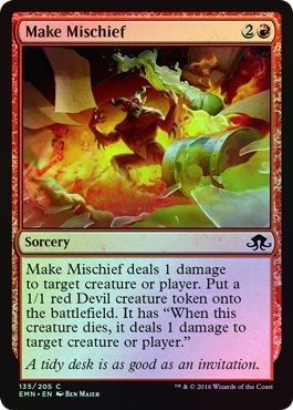 Eldritch Moon 135/205 Make Mischief (Foil)