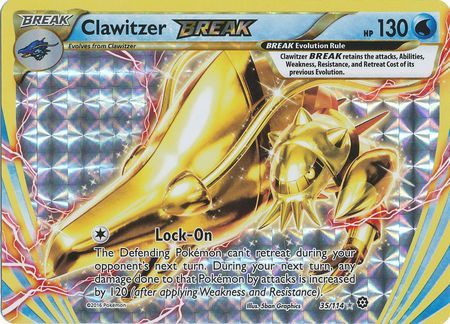Steam Siege 035/114 Clawitzer BREAK (Full Art)