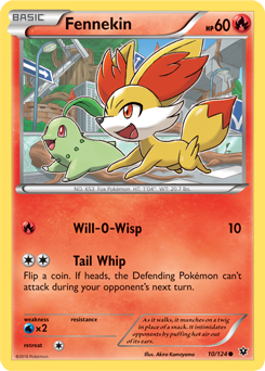 Fates Collide 010/124 Fennekin