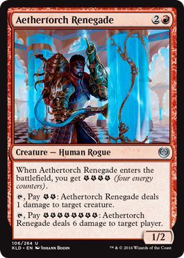 Kaladesh 106/264 Aethertorch Renegade
