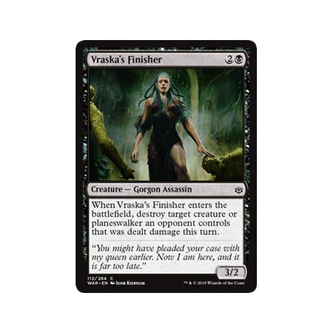War of the Spark 112/264 Vraska's Finisher