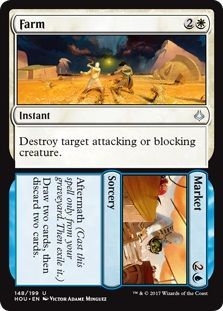 Hour of Devastation 148/199 Farm//Market