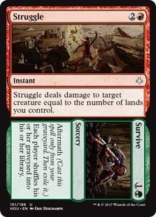 Hour of Devastation 151/199 Struggle//Survive