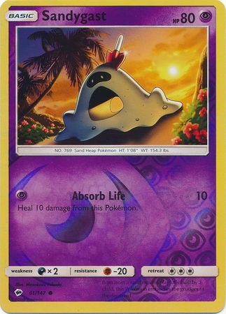 Burning Shadows 061/147 Sandygast (Reverse Holo)