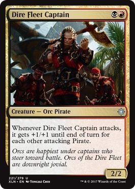 Ixalan 221/279 Dire Fleet Captain