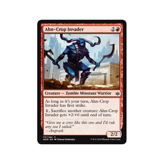 War of the Spark 113/264 Ahn-Crop Invader