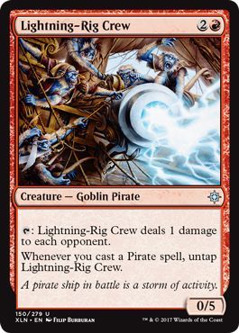 Ixalan 150/279 Lightning-Rig Crew