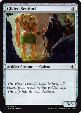 Ixalan 239/279 Gilded Sentinel