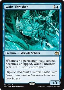 Duel Decks: Merfolk VS. Goblins 024/063 Wake Thrasher