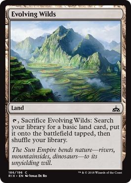 Rivals of Ixalan 186/196 Evolving Wilds