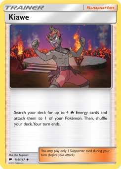 Burning Shadows 116/147 Kiawe