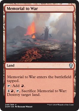 Dominaria 246/269 Memorial to War
