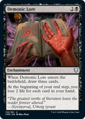 Commander Legends 118/361 Demonic Lore