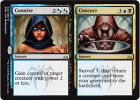 Guilds of Ravnica 222/259 Connive//Concoct