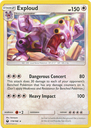 Celestial Storm 119/169 Exploud