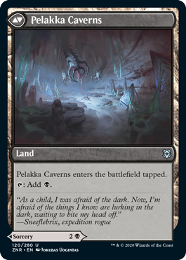 Zendikar Rising 120/280 Pelakka Predation//Pelakka Cavern
