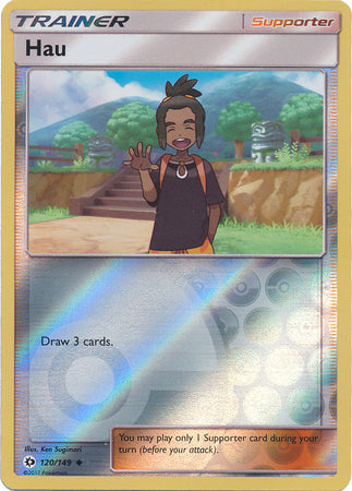 Sun & Moon 120/149 Hau (Reverse Holo)