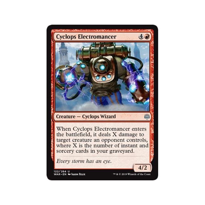 War of the Spark 122/264 Cyclops Electromancer