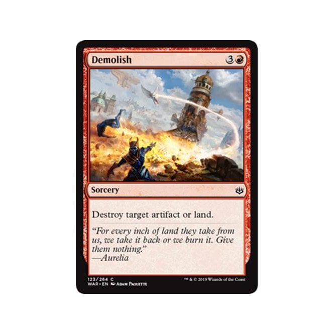 War of the Spark 123/264 Demolish