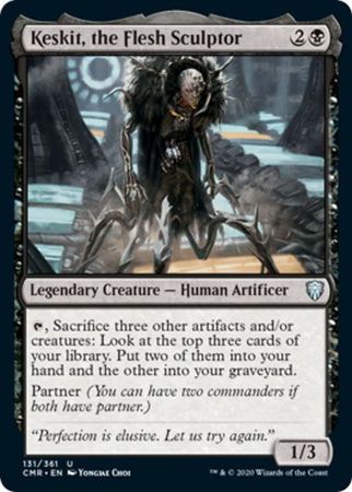 Commander Legends 131/361 Keskit, the Flesh Sculptor