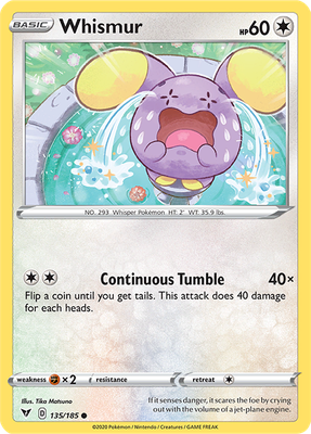 Vivid Voltage 135/185 Whismur