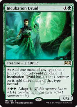 Ravnica Allegiance 131/259 Incubation Druid