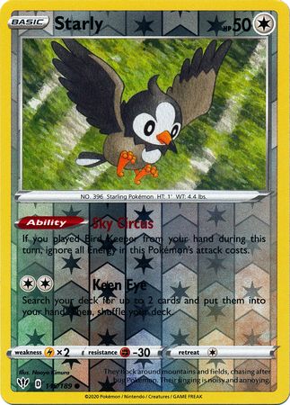 Darkness Ablaze 145/189 Starly (Reverse Holo)