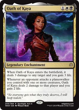 War of the Spark 209/264 Oath of Kaya