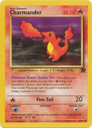 Team Rocket 50/82 Charmander