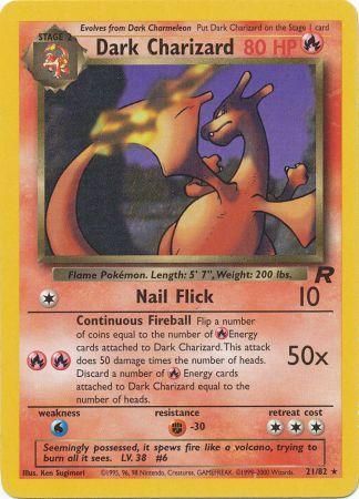 Team Rocket 21/82 Dark Charizard