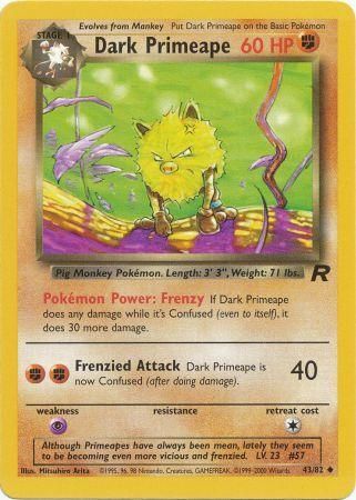 Team Rocket 43/82 Dark Primeape