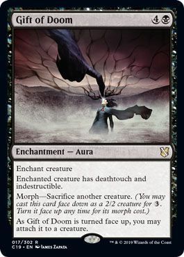Commander 2019 017/302 Gift of Doom