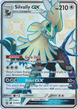 Hidden Fates SV79/SV94 Silvally GX (Full Art)