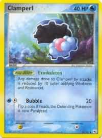 EX Hidden Legends 058/101 Clamperl