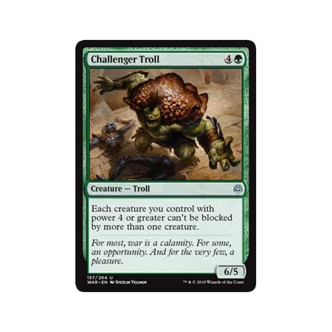 War of the Spark 157/264 Challenger Troll