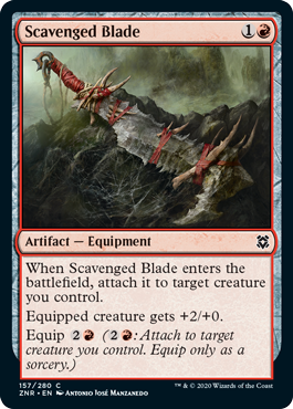 Zendikar Rising 157/280 Scavenged Blade