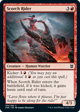 Zendikar Rising 158/280 Scorch Rider